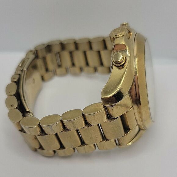 Michael Kors MK5605 Unisex Stainless Steel Analog Dial Quartz Wrist Watch AM652 - Picture 10 of 11